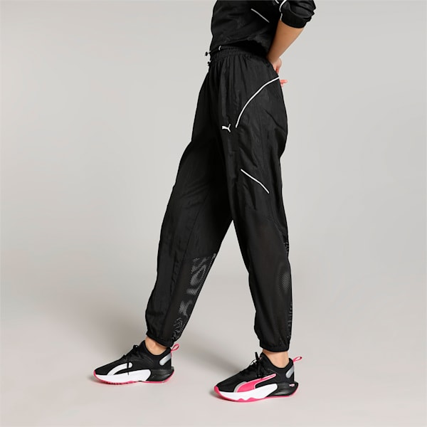 PUMA FIT "Move" Women's Knitted Training Pants, PUMA Black, extralarge-IND